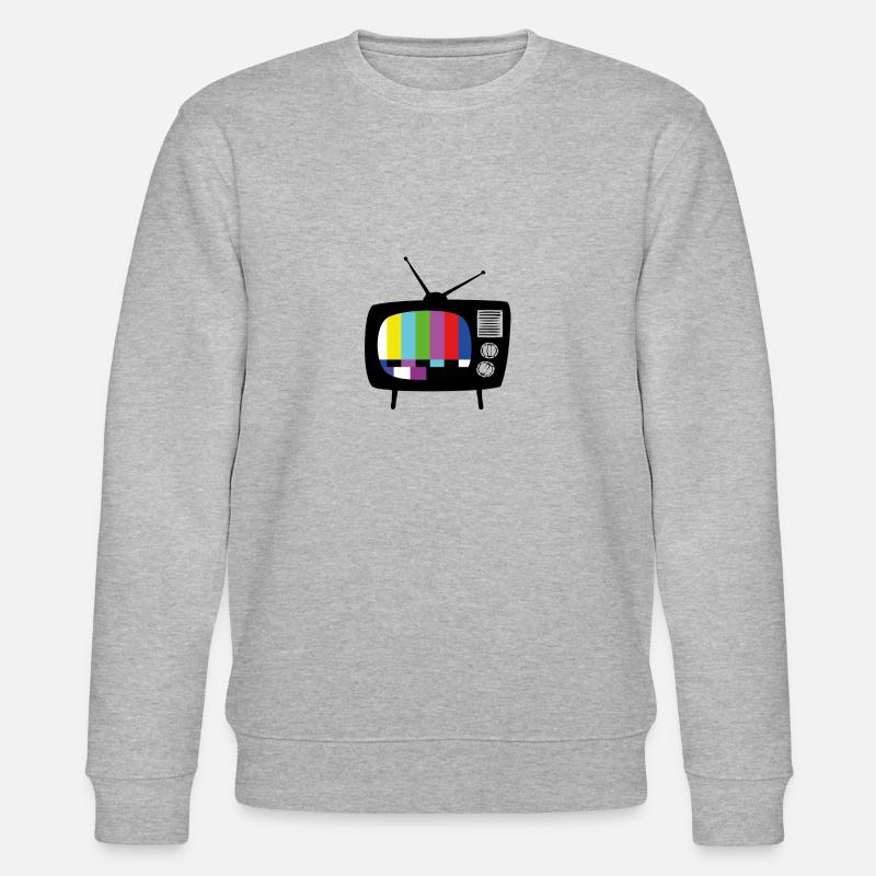 Fernseher - Stanley/Stella Unisex Bio-Sweatshirt CHANGER  - Grau meliert