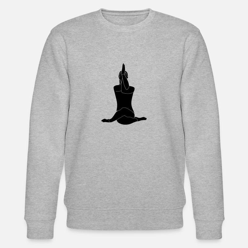 Yoga - Stanley/Stella Unisex Bio-Sweatshirt CHANGER  - Grau meliert