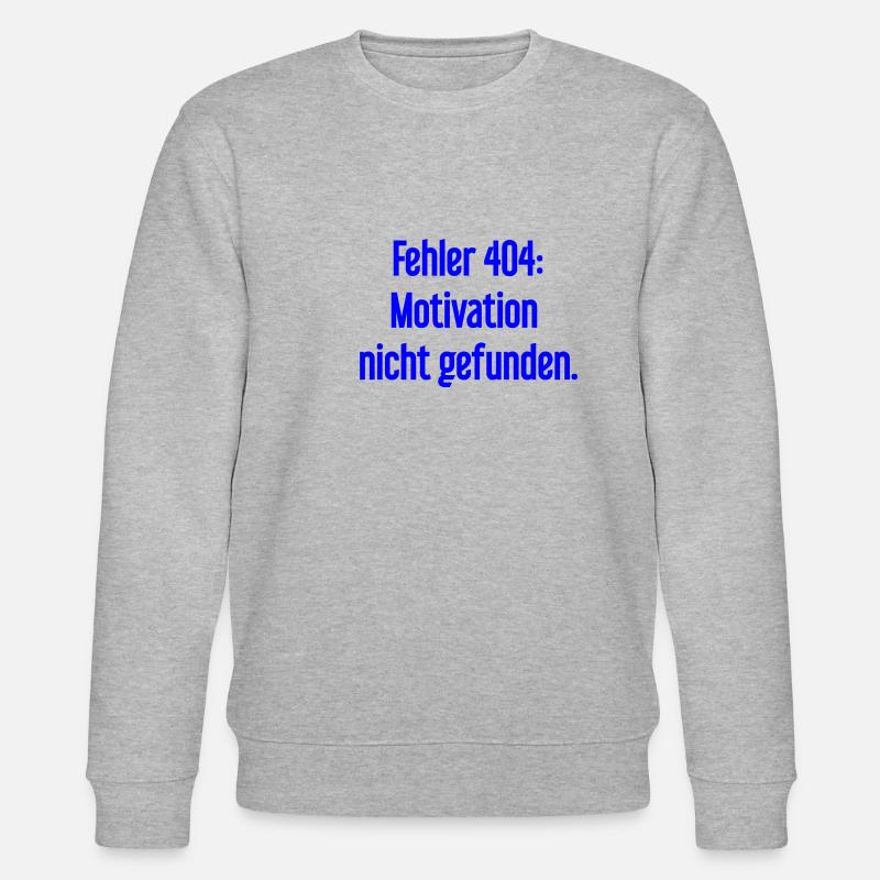Erreur 404 : Motivation introuvable - Sweat bio CHANGER Stanley/Stella Unisexe - gris chiné