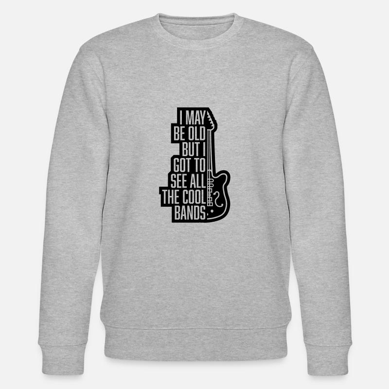 I may be old - Stanley/Stella Unisex Bio-Sweatshirt CHANGER  - Grau meliert