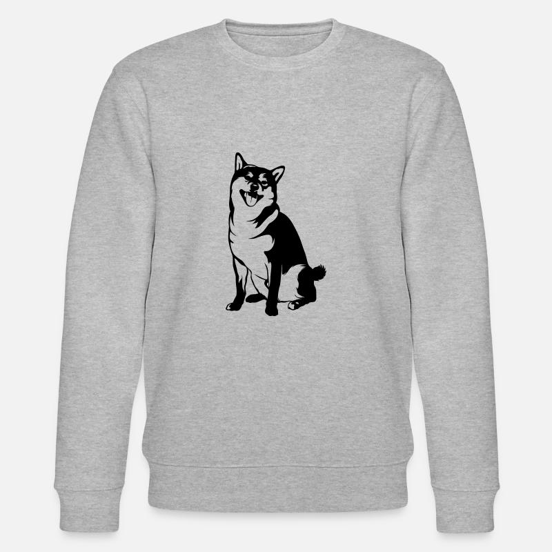 chien - Sweat bio CHANGER Stanley/Stella Unisexe - gris chiné