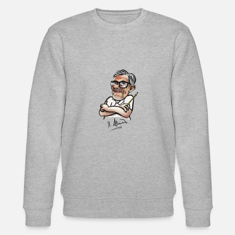 Malen mit Michael - Stanley/Stella Unisex Bio-Sweatshirt CHANGER  - Grau meliert