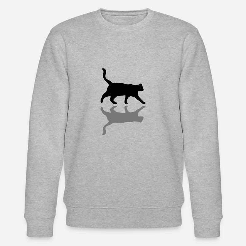 Kätzchen Katze - Stanley/Stella Unisex Bio-Sweatshirt CHANGER  - Grau meliert