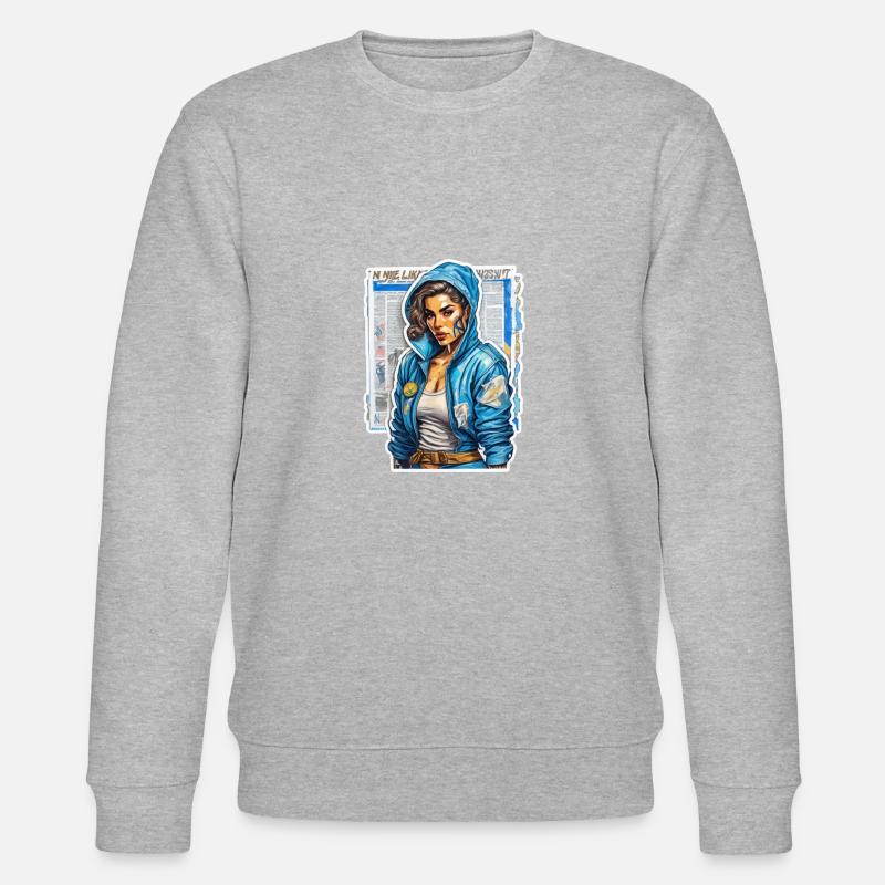 Fille cool - Sweat bio CHANGER Stanley/Stella Unisexe - gris chiné