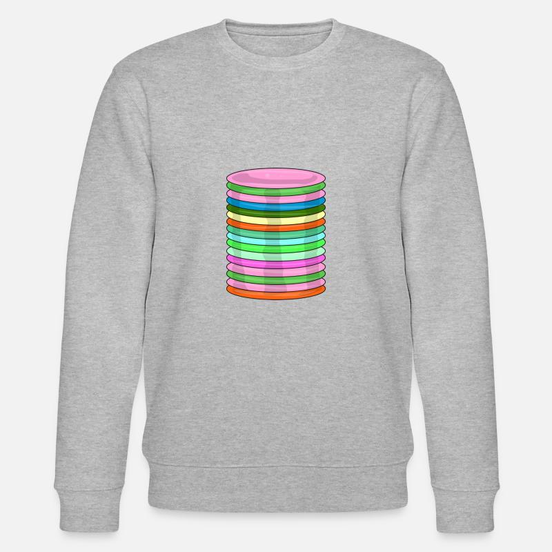 Frisbee Golf Disc Frisbee Discgolf - Stanley/Stella Unisex Bio-Sweatshirt CHANGER  - Grau meliert