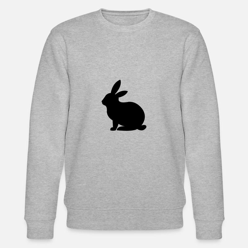 hase - Stanley/Stella Unisex Bio-Sweatshirt CHANGER  - Grau meliert