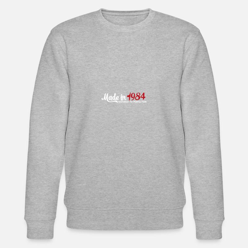 1984 - Stanley/Stella Unisex Bio-Sweatshirt CHANGER  - Grau meliert