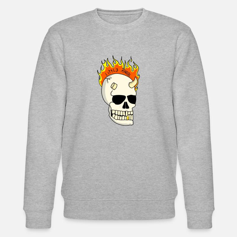 Kleiner Engel - Stanley/Stella Unisex Bio-Sweatshirt CHANGER  - Grau meliert