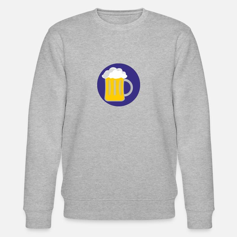 beer - Stanley/Stella Unisex Bio-Sweatshirt CHANGER  - Grau meliert