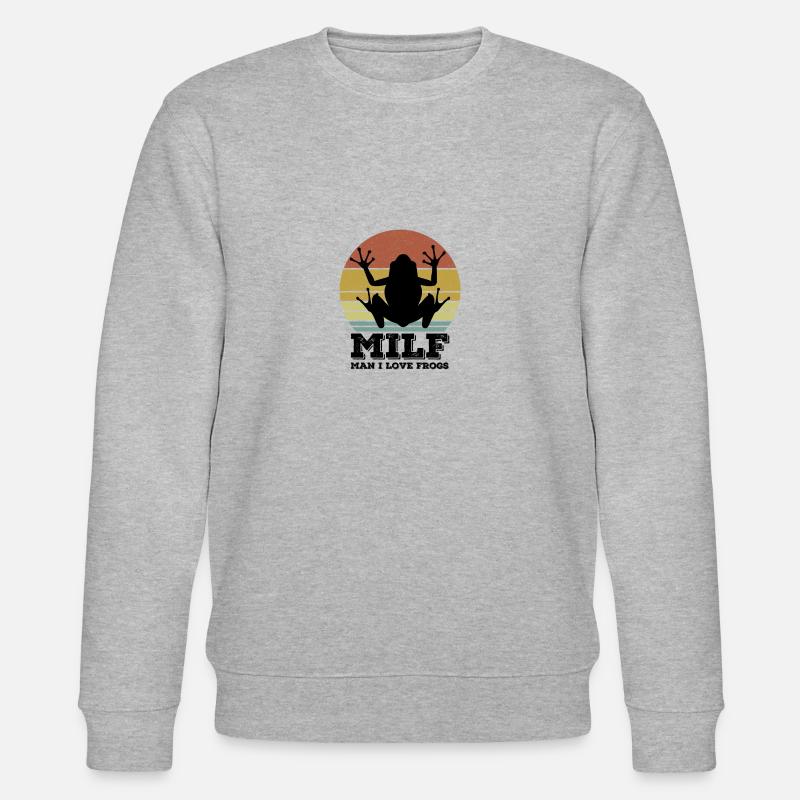 Frosch - Stanley/Stella Unisex Bio-Sweatshirt CHANGER  - Grau meliert