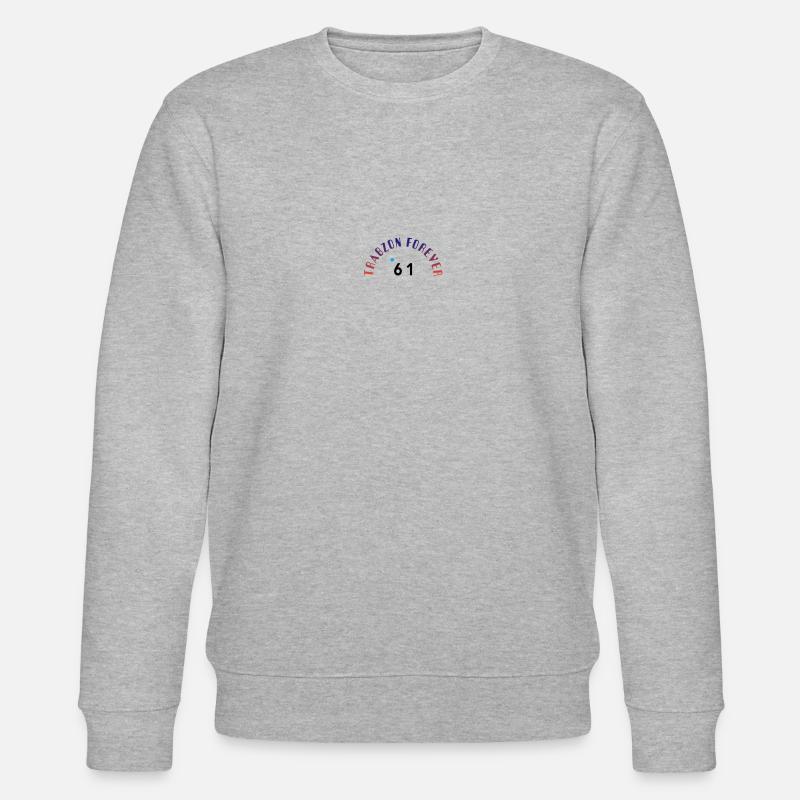 TRABZON FOREVER - Stanley/Stella Unisex Bio-Sweatshirt CHANGER  - Grau meliert