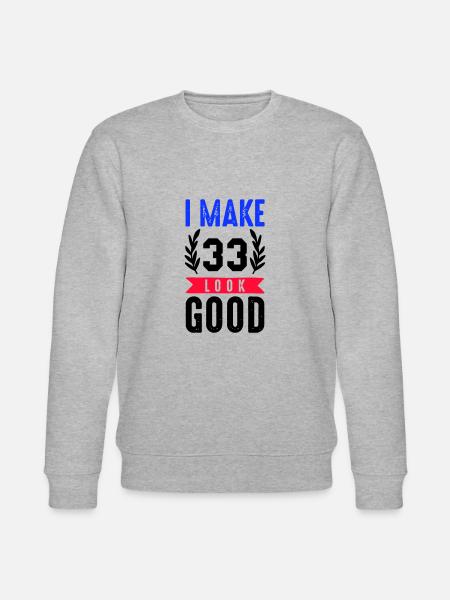 look good 33 - Stanley/Stella CHANGER Unisex Organic Sweatshirt - heather grey