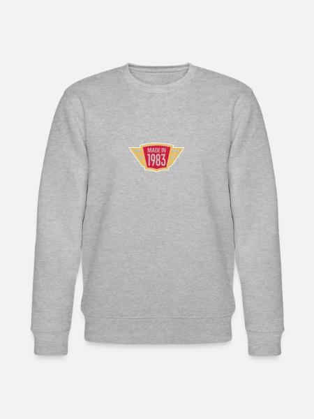 Made In 1983 - Stanley/Stella CHANGER Unisex Organic Sweatshirt - heather grey