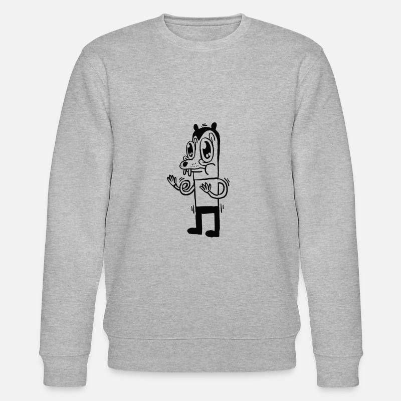 Boucle dans le bras - Sweat bio CHANGER Stanley/Stella Unisexe - gris chiné