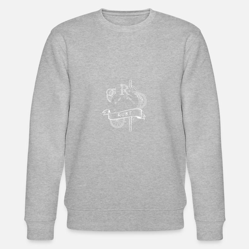 rust programming language - Stanley/Stella CHANGER Unisex Organic Sweatshirt - heather grey