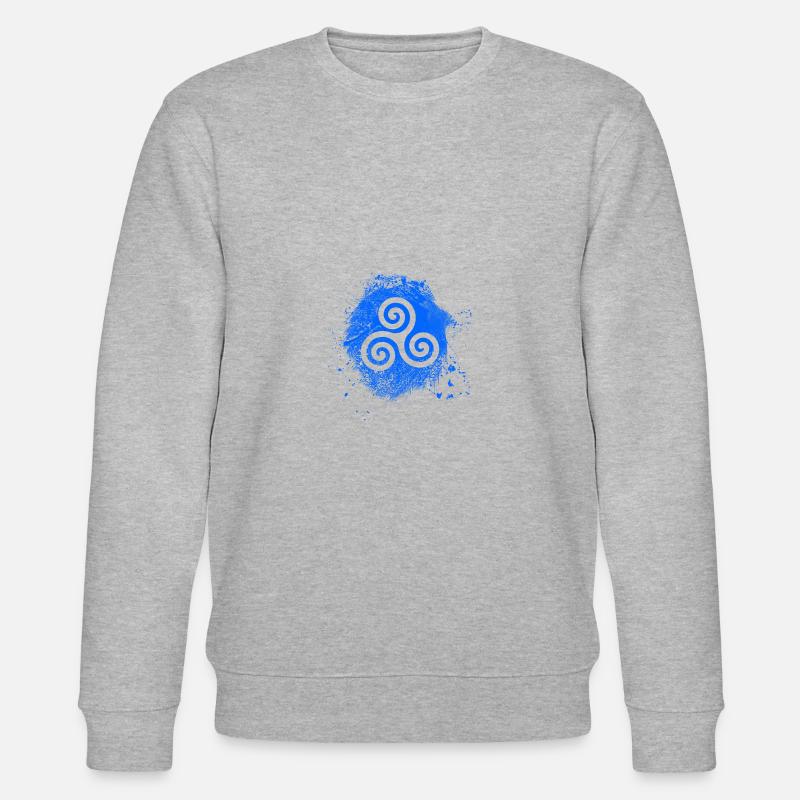 Triskele - Stanley/Stella Unisex Bio-Sweatshirt CHANGER  - Grau meliert