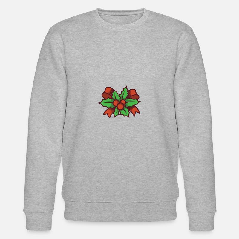 Holly Bow - Stanley/Stella Unisex Bio-Sweatshirt CHANGER  - Grau meliert