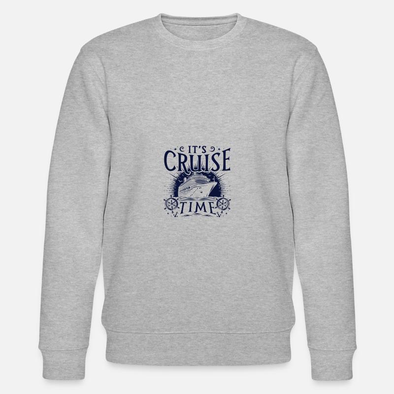 C’est l’heure de la croisière - Sweat bio CHANGER Stanley/Stella Unisexe - gris chiné