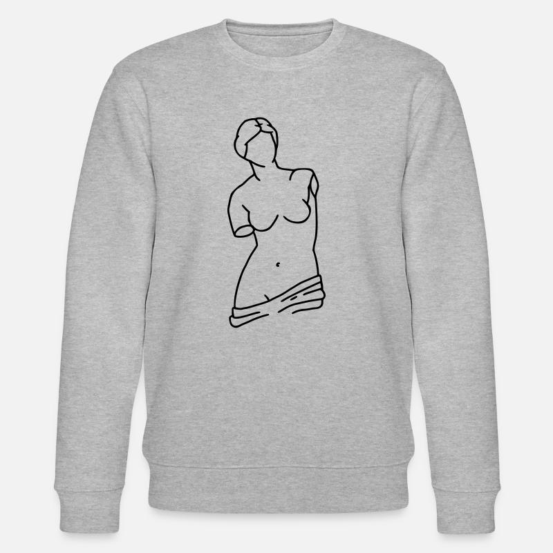 Vénus de Milo - Sweat bio CHANGER Stanley/Stella Unisexe - gris chiné