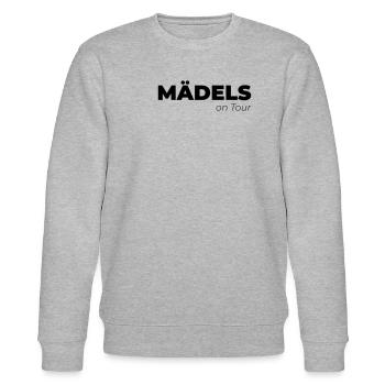 Mädels on Tour - Stanley/Stella Unisex Bio-Sweatshirt CHANGER  - Grau meliert - Vorne - Nik (191cm) & Marisol (170cm)