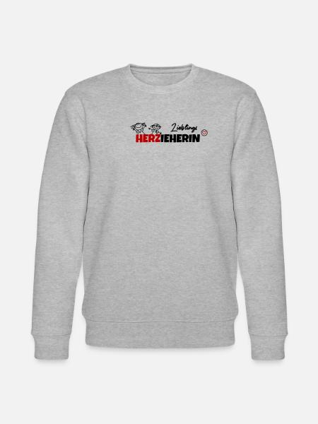 Lieblings Erzieherin - Stanley/Stella Unisex Bio-Sweatshirt CHANGER  - Grau meliert