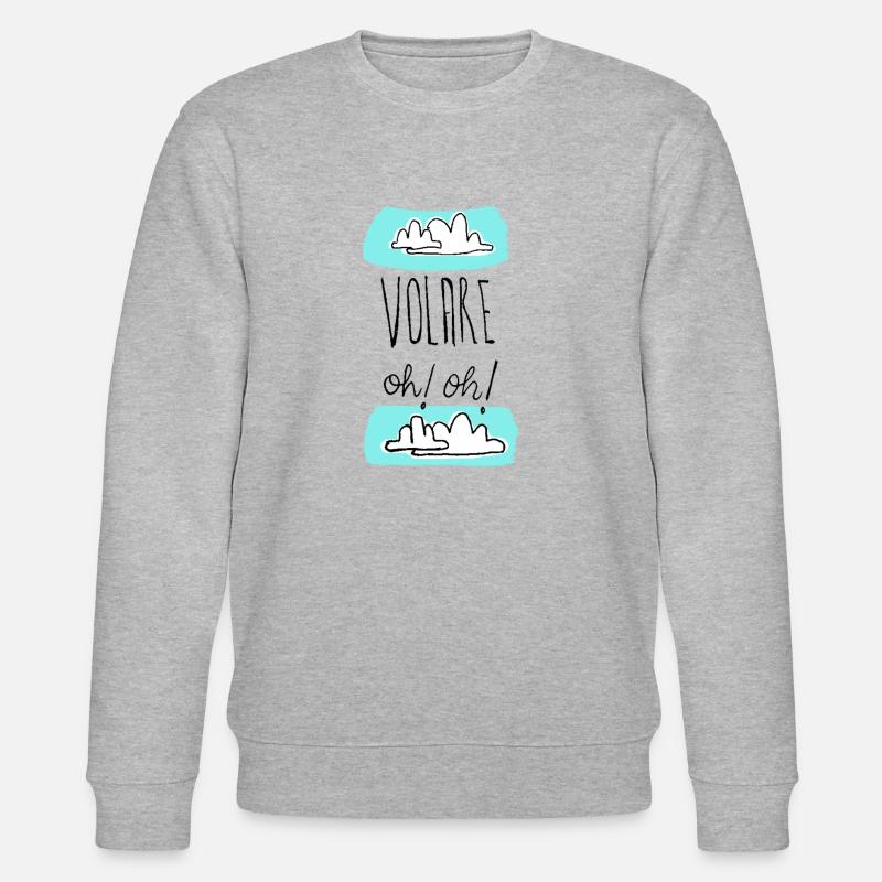 fliegen - Stanley/Stella Unisex Bio-Sweatshirt CHANGER  - Grau meliert