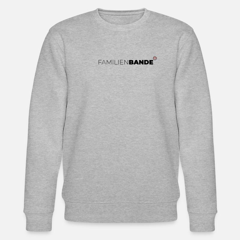 Familienbande - Stanley/Stella Unisex Bio-Sweatshirt CHANGER  - Grau meliert