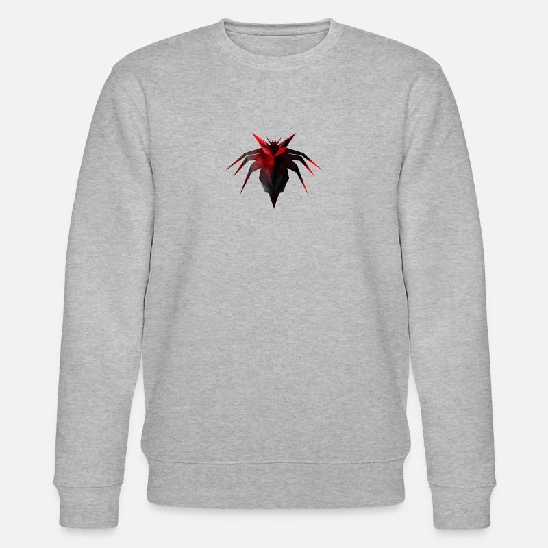 Spider - Stanley/Stella Unisex Bio-Sweatshirt CHANGER  - Grau meliert