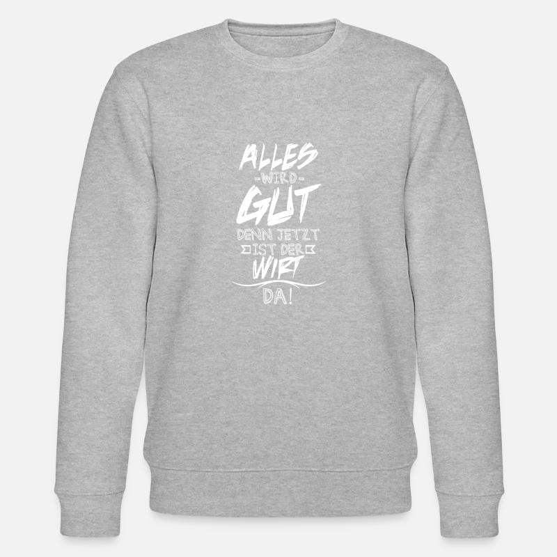 wirt - Stanley/Stella Unisex Bio-Sweatshirt CHANGER  - Grau meliert