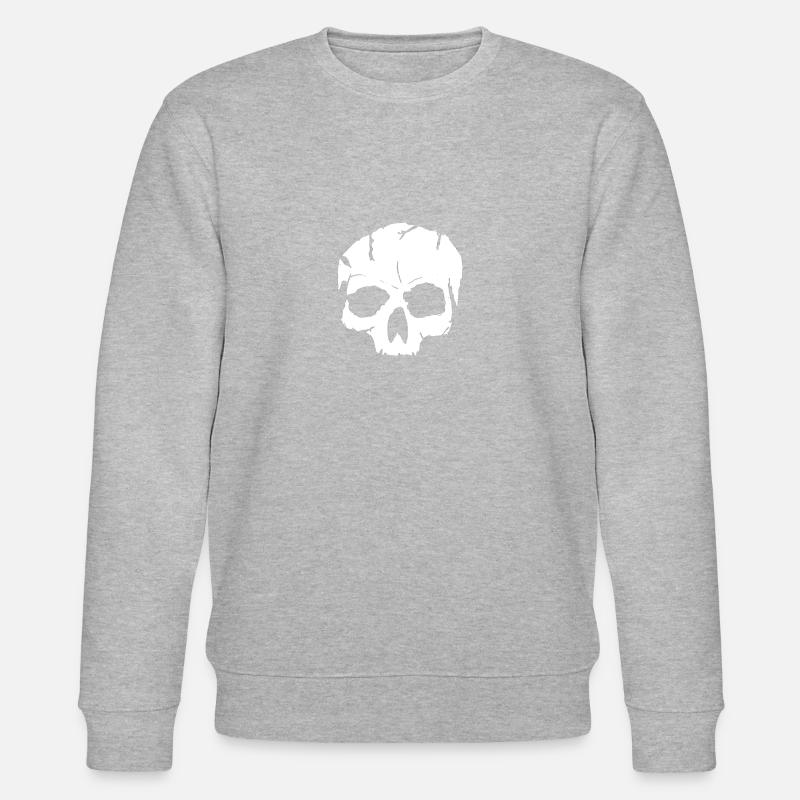 SKULL - Sweat bio CHANGER Stanley/Stella Unisexe - gris chiné