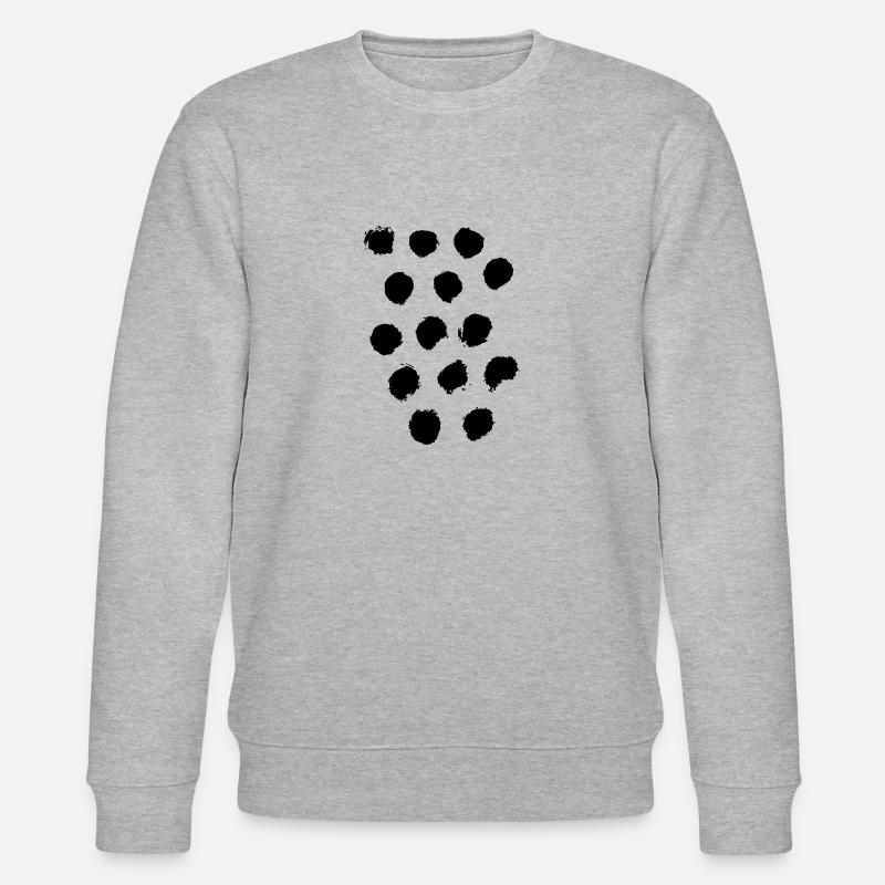 Punkte - Stanley/Stella Unisex Bio-Sweatshirt CHANGER  - Grau meliert