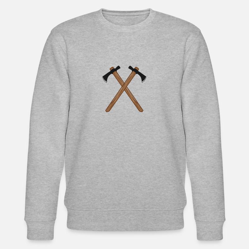 Axt - Stanley/Stella Unisex Bio-Sweatshirt CHANGER  - Grau meliert
