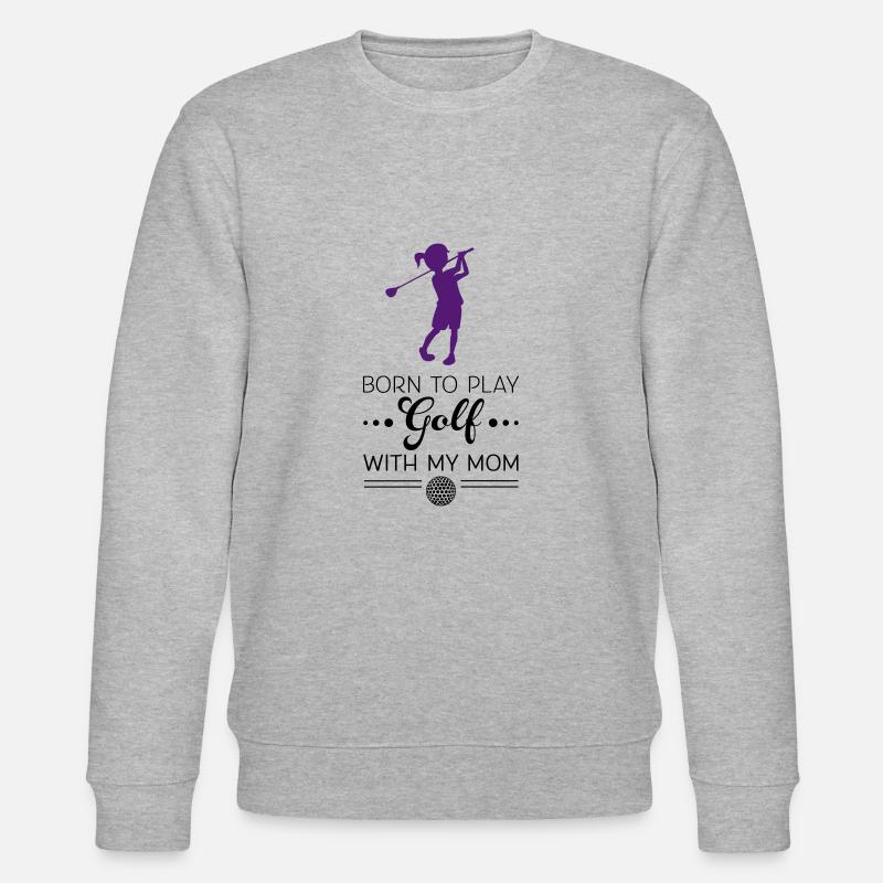 Le golf - Sweat bio CHANGER Stanley/Stella Unisexe - gris chiné