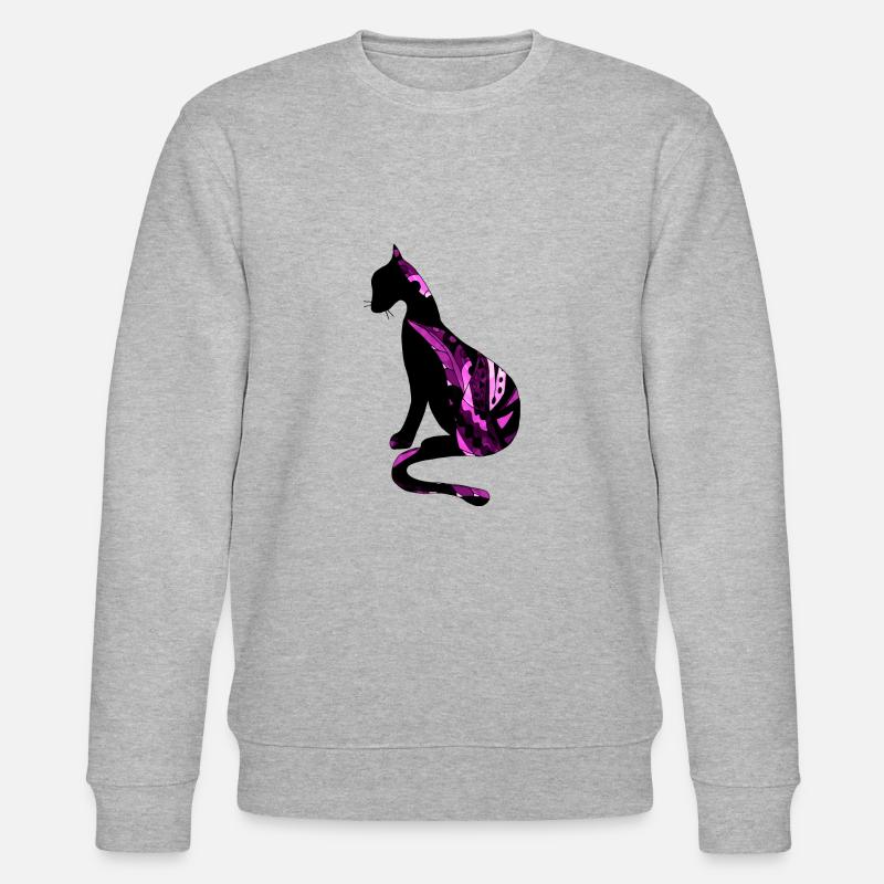 Chat - Sweat bio CHANGER Stanley/Stella Unisexe - gris chiné