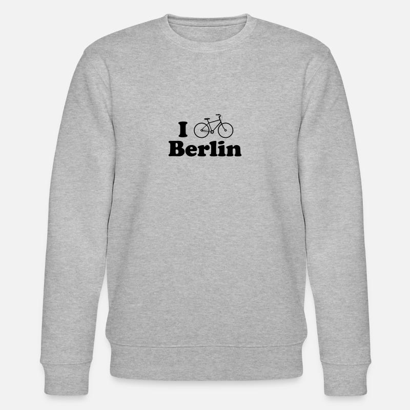 vélo berlin - Sweat bio CHANGER Stanley/Stella Unisexe - gris chiné