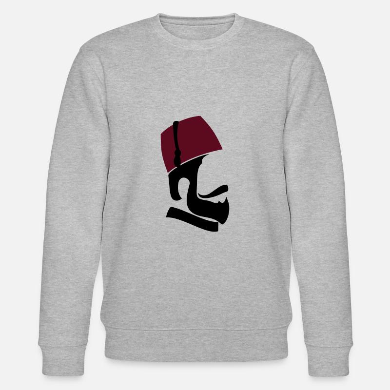 Ottoman Man - Stanley/Stella Unisex Bio-Sweatshirt CHANGER  - Grau meliert