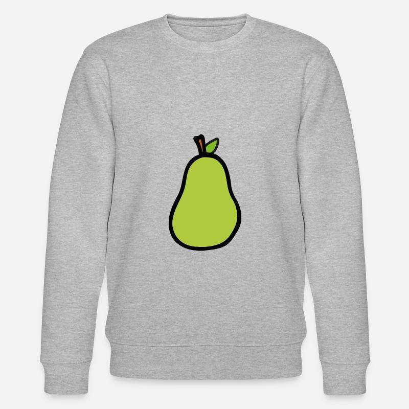 Birne - Stanley/Stella Unisex Bio-Sweatshirt CHANGER  - Grau meliert