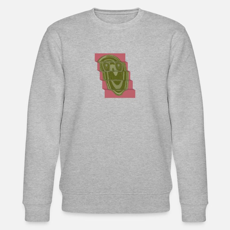 smile - Stanley/Stella Unisex Bio-Sweatshirt CHANGER - Grau meliert