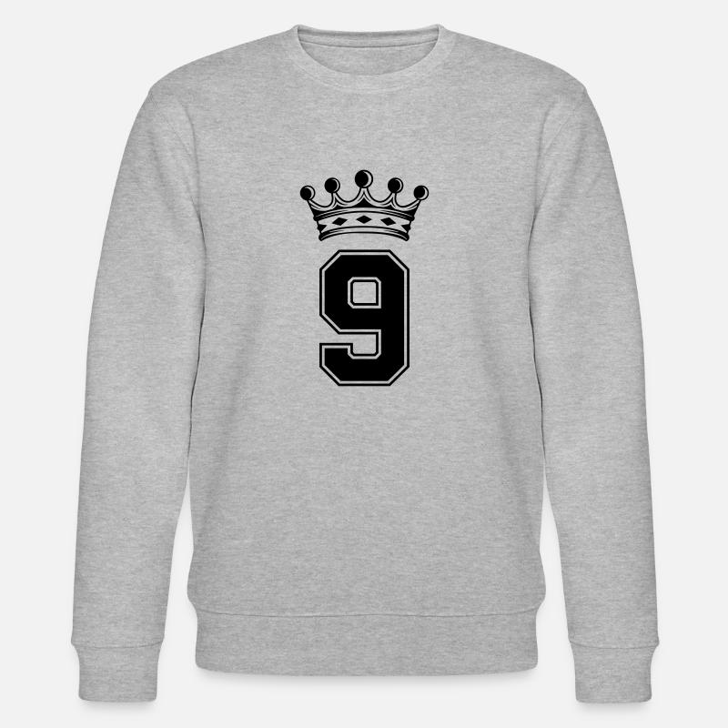 9 krone - Stanley/Stella Unisex Bio-Sweatshirt CHANGER  - Grau meliert