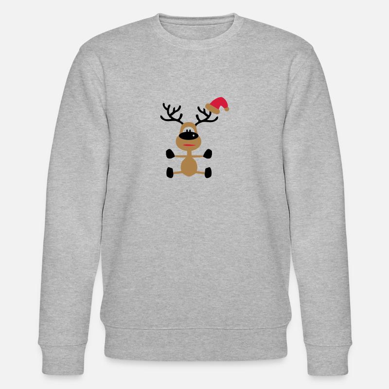 Noël - Sweat bio CHANGER Stanley/Stella Unisexe - gris chiné