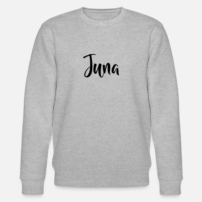 Name - Juna - Stanley/Stella Unisex Bio-Sweatshirt CHANGER  - Grau meliert