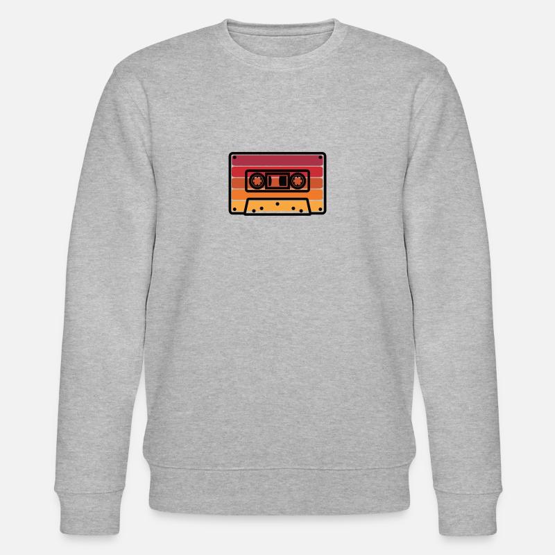 Retro cassette - Sweat bio CHANGER Stanley/Stella Unisexe - gris chiné