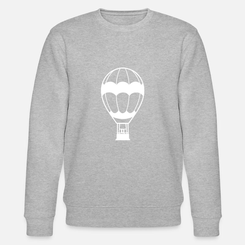 Luftballon - Stanley/Stella Unisex Bio-Sweatshirt CHANGER - Grau meliert