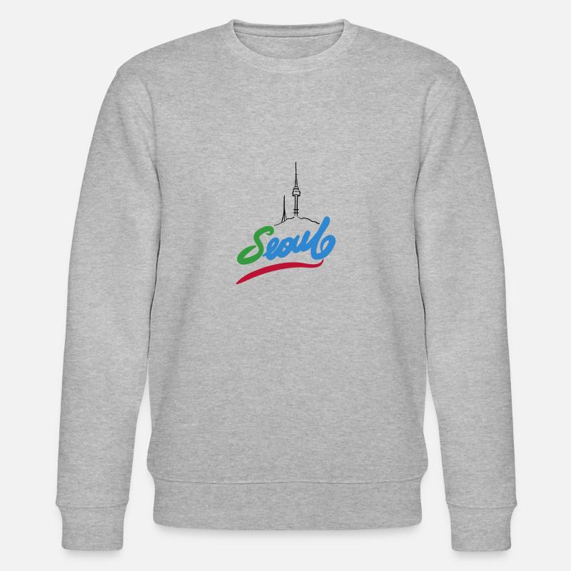 Seoul - Stanley/Stella Unisex Bio-Sweatshirt CHANGER  - Grau meliert