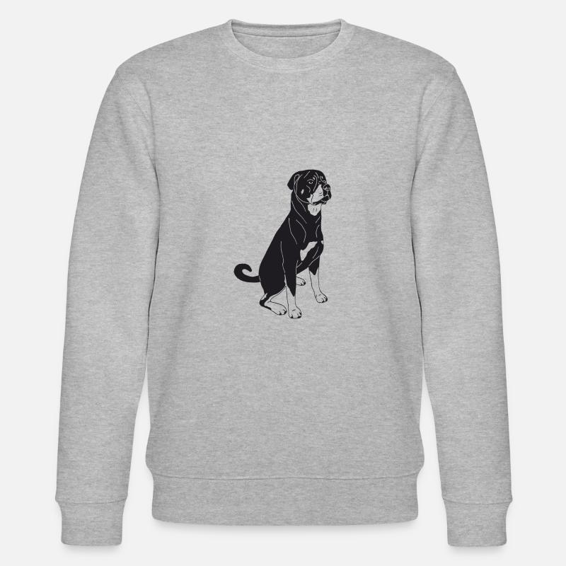 Rottweiler - Stanley/Stella Unisex Bio-Sweatshirt CHANGER  - Grau meliert