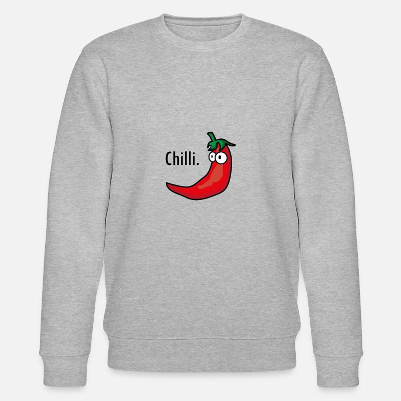 chilli - Stanley/Stella Unisex Bio-Sweatshirt CHANGER  - Grau meliert
