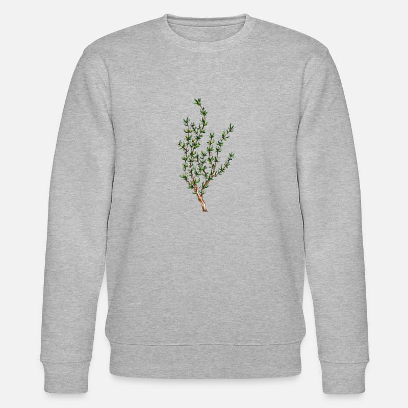 thym - Sweat bio CHANGER Stanley/Stella Unisexe - gris chiné