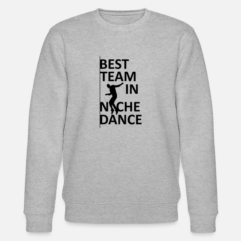 Dancing Dance Music - Stanley/Stella Unisex Bio-Sweatshirt CHANGER - Grau meliert