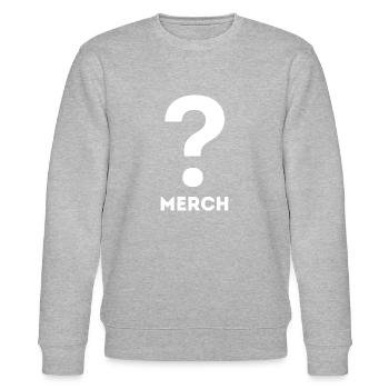 MERCH? - Stanley/Stella CHANGER Unisex Organic Sweatshirt - heather grey - Front - Nik (191cm) & Marisol (170cm)