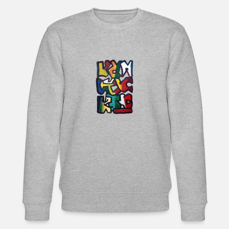 Garffiti 24 - Stanley/Stella Unisex Bio-Sweatshirt CHANGER  - Grau meliert